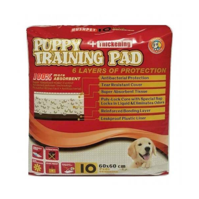 Hush Pet training pads 60x60cm